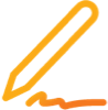 Signature icon.