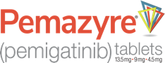PEMAZYRE pemigatinib (tablets) logo