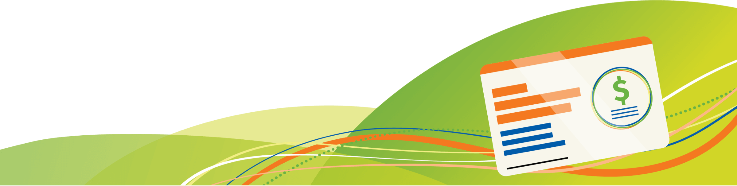 Graphic of a Savings Card